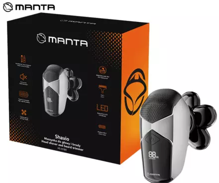 Večnamenski brezžični strižnik Manta Shavio HS-01BK