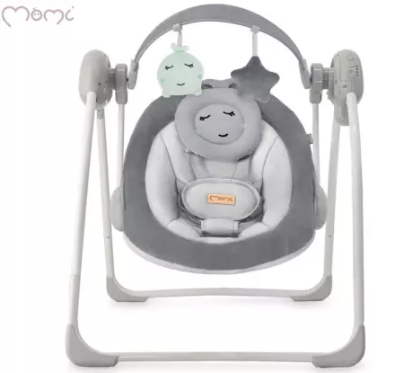 Otroški gugalnik MoMi LISS - siv