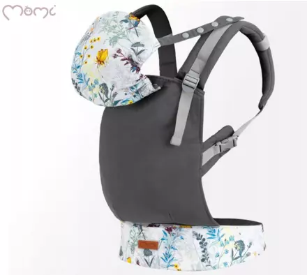 Otroška nosilka/kenguru MoMi COLLET 2v1 - raznobarvna