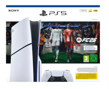 Igralna konzola PlayStation 5 Slim 1 TB in igra FC26