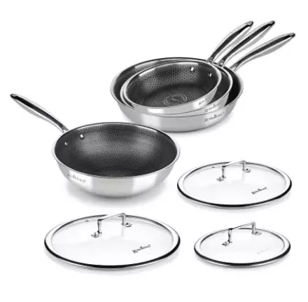 Vitapur 7-delni set ponev s pokrovkami Rosmarino HexaPro