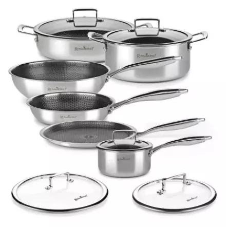 Vitapur 11-delni set posod s pokrovkami Rosmarino HexaPro