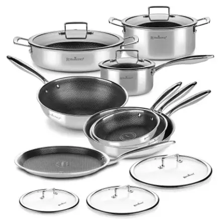 Vitapur 14-delni set posod s pokrovkami Rosmarino HexaPro