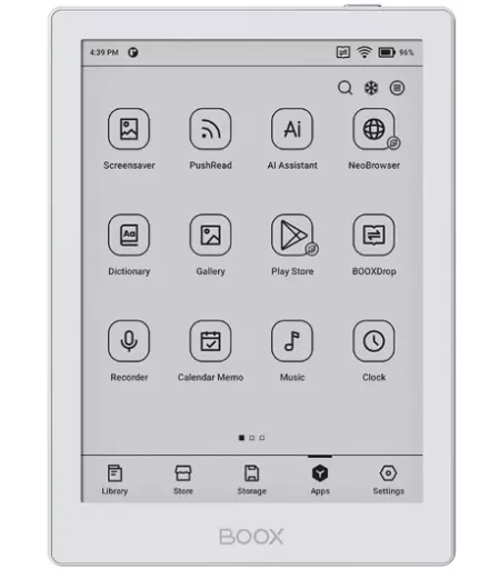  E-bralnik BOOX Go 6 bel