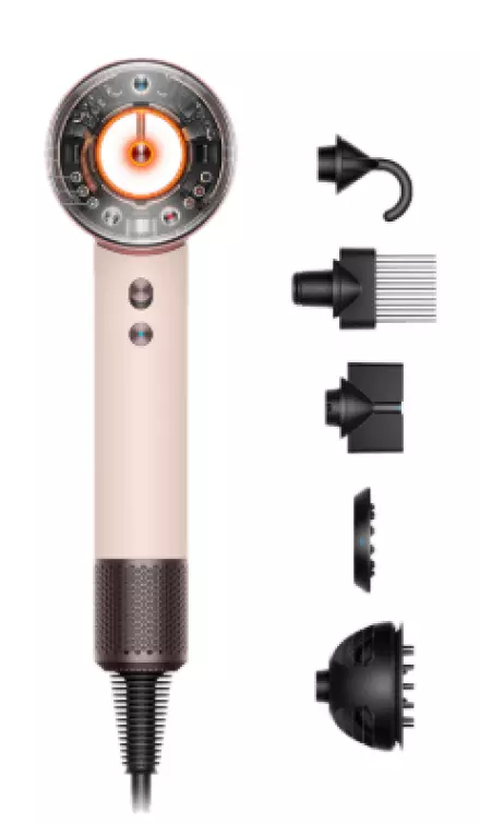 Sušilnik las Dyson Supersonic Nural HD16 Ceramic Pink/Rose Gold Straight+Wavy