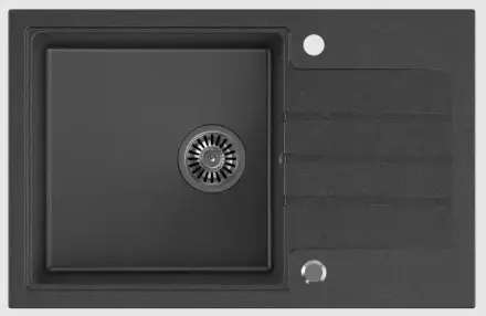 Pomivalno korito Quadron Peter 111 - črno