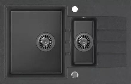 Pomivalno korito Quadron Peter 156 - črno