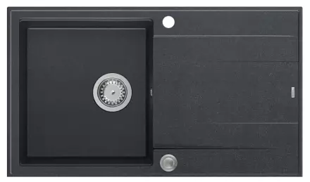 Pomivalno korito Quadron Evan 111 - črna