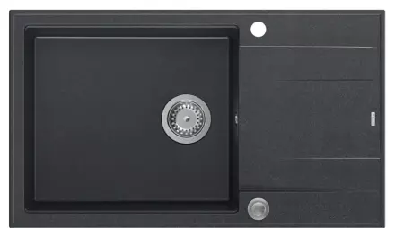 Pomivalno korito Quadron Evan 136 XL - črno