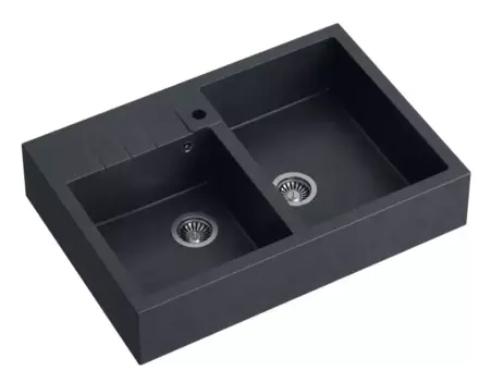 Pomivalno korito Quadron Bill 120 - črna