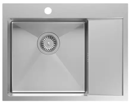 Pomivalno korito Quadron Russel 116 - srebrna