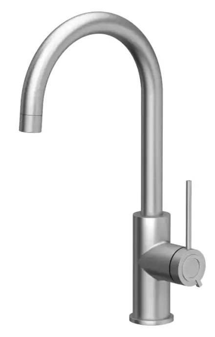 Kuhinjska armatura Quadron Jodie - srebrna