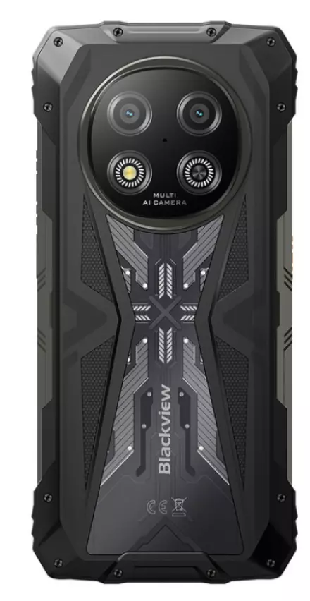 Pametni robustni telefon Blackview Rock 2 - črn