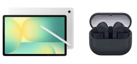 Tablični računalnik Samsung Galaxy TAB S10 FE WIFI 128GB - srebrn + Buds3 FE