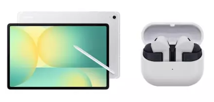 Tablični računalnik Samsung Galaxy TAB S10 FE+ WIFI 128GB - srebrn + Buds3 FE