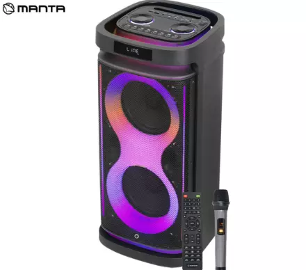 Prenosni karaoke zvočnik Manta SPK0804B160 HEKTOR