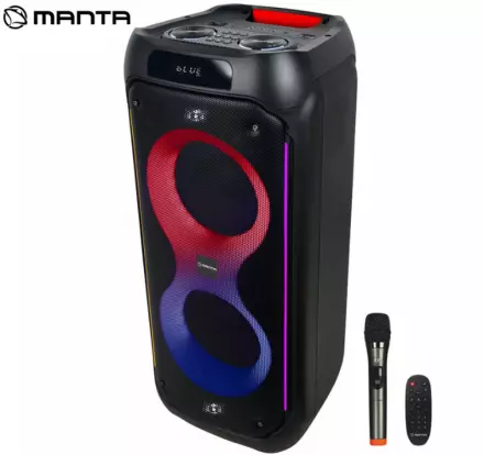 Prenosni karaoke zvočnik Manta SPK0805B140 PALLAS