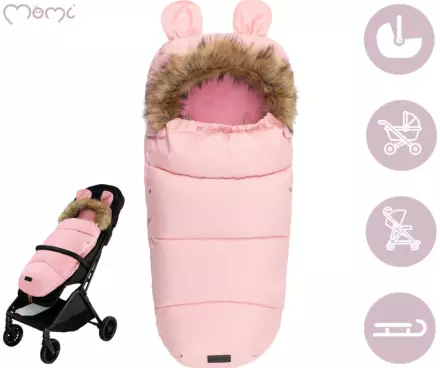 Spalna vreča MoMi COZY - roza