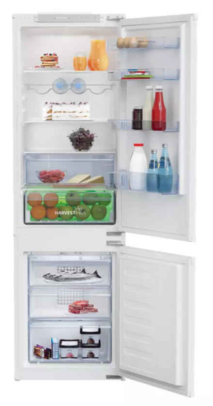 Kombinirani vgradni hladilnik Beko BCHA275E4SN