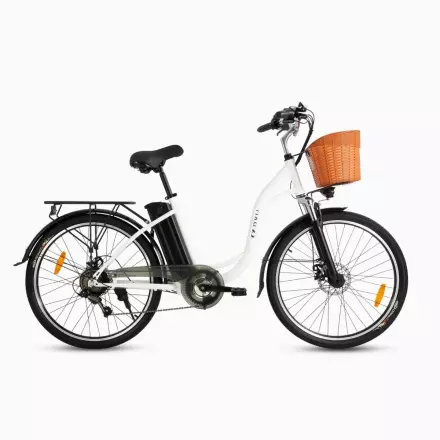 Električno kolo DYU C6 26" - belo