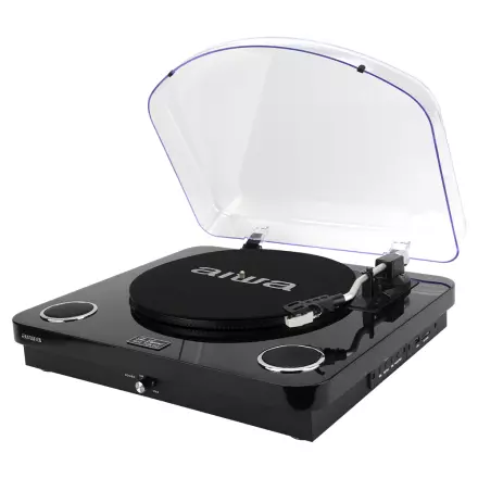 Gramofon Aiwa Hi-Fi GBTUR-120BKMKII - črn