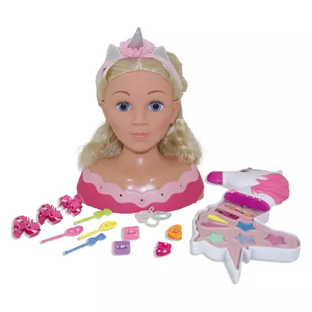 Glava s kozmetiko Moj model Molly Dimian