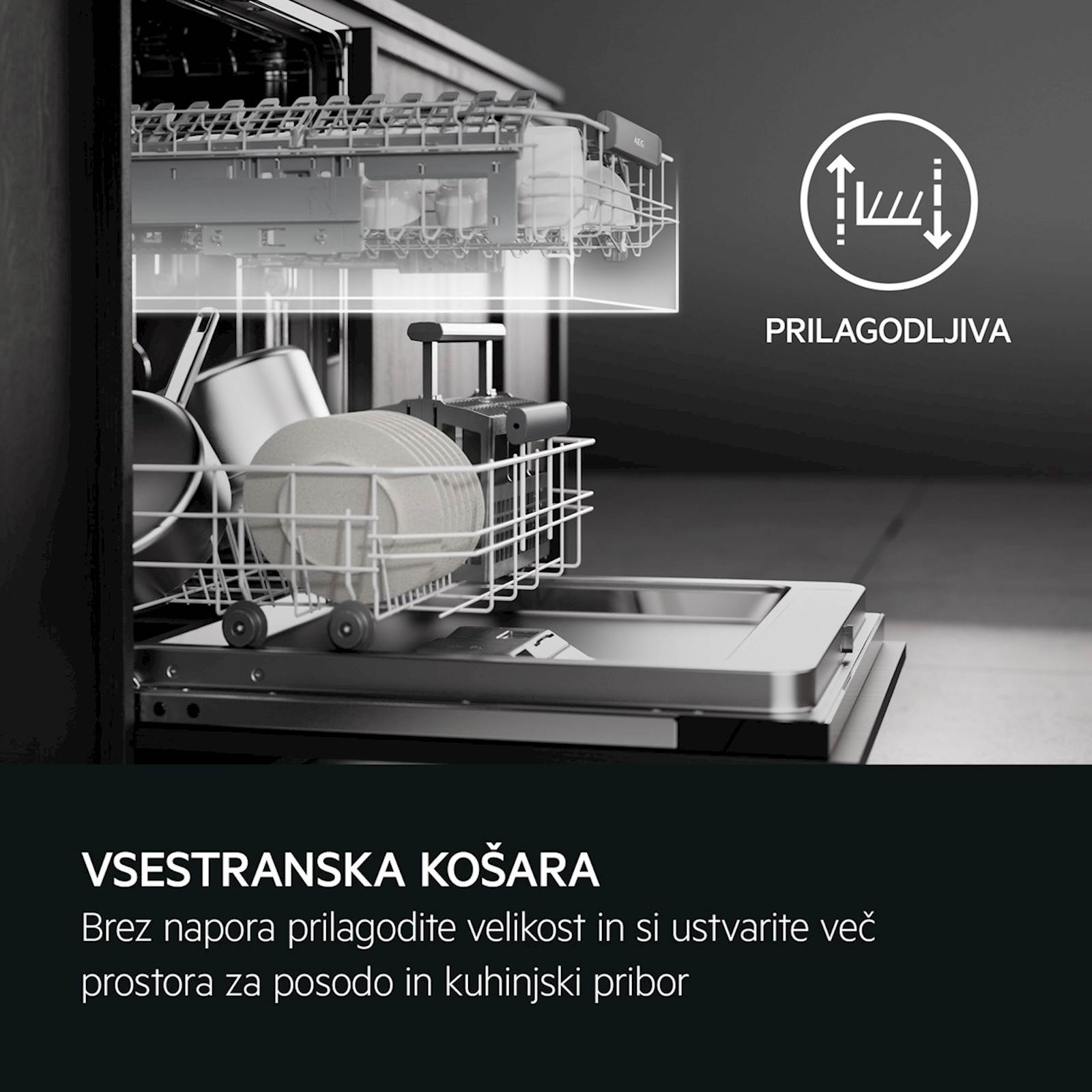 Vgradni pomivalni stroj AEG FSB53907Z 4