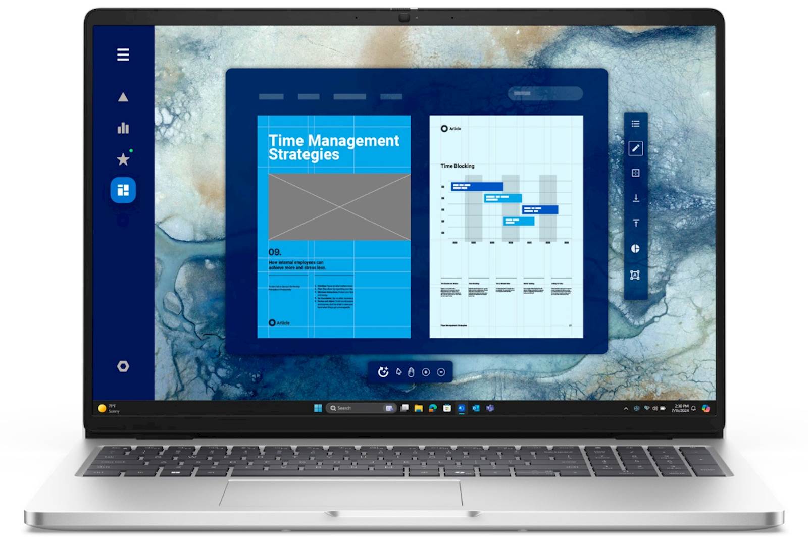 Prenosni računalnik Dell Pro 16 Ultra 7 255U/32GB/SSD 1TB/16.0''FHD+/Touch/UMA/W11Pro 1