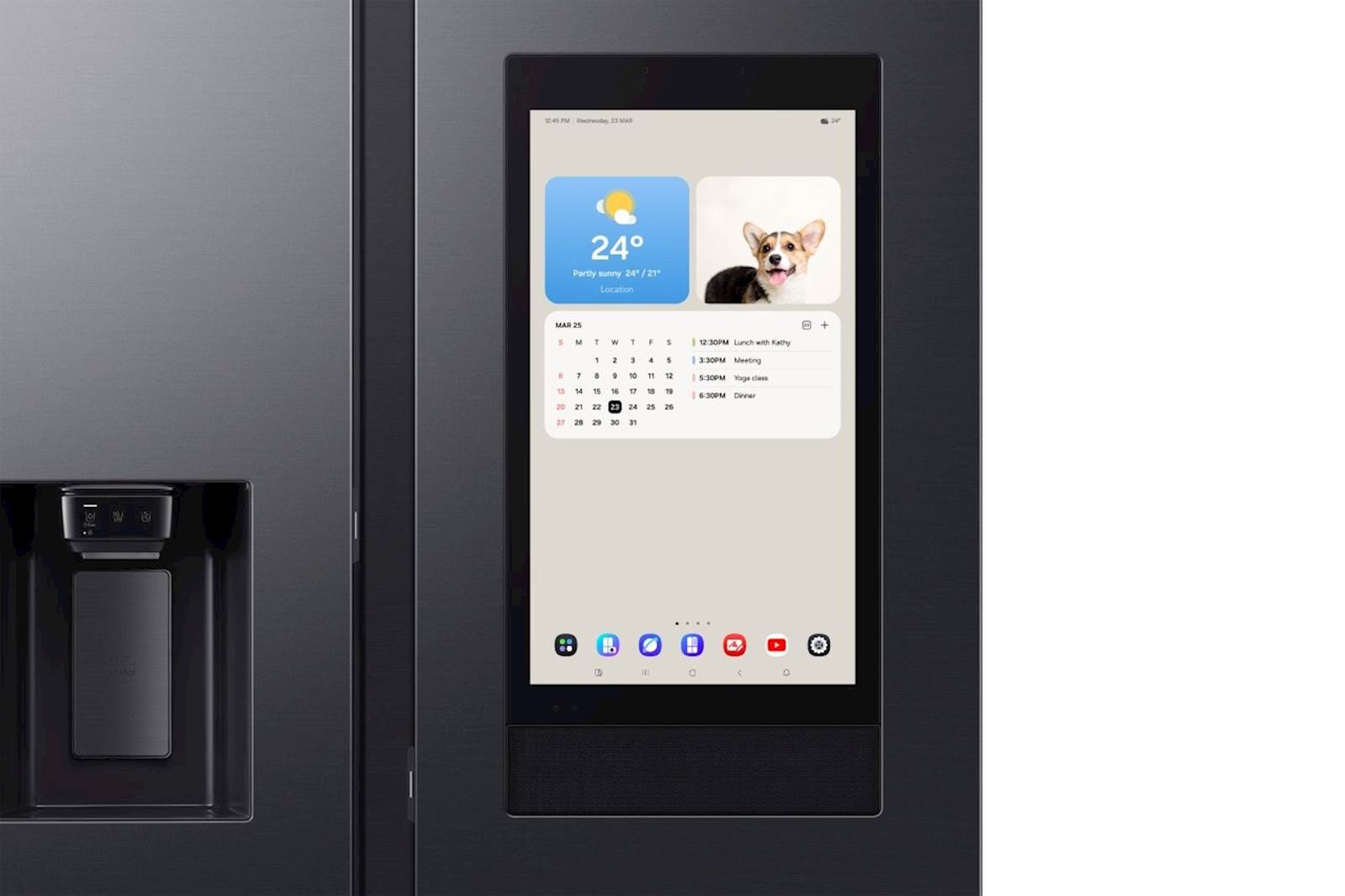 Ameriški hladilnik Samsung RS90F66BEFEO 6