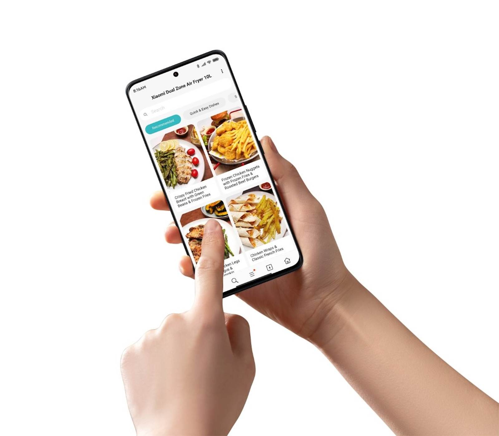 Cvrtnik na vroč zrak Xiaomi Dual Zone Air Fryer 10L 6