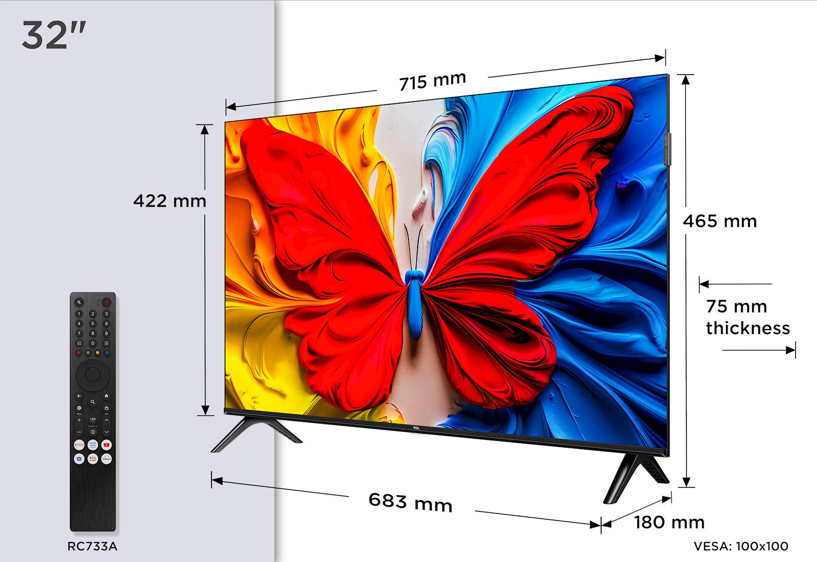 Televizor TCL 32S51K QLED 5