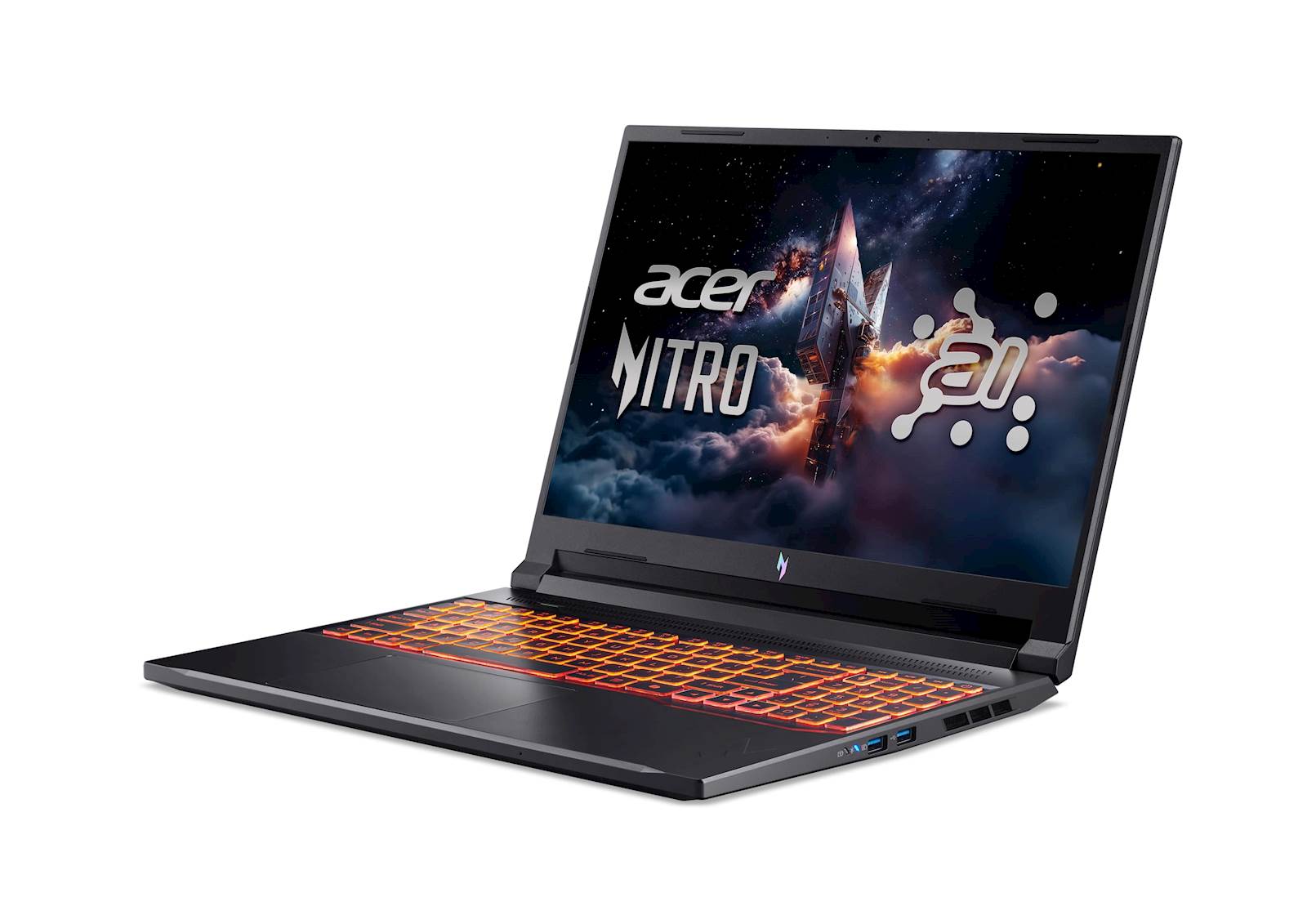 Prenosni računalnik Acer Nitro V 16 ANV16-42-R2J9 Ryzen 7 260/32GB/SSD 1TB/16'' WQXGA IPS 180Hz/RTX 5060/NoOS/AI 3