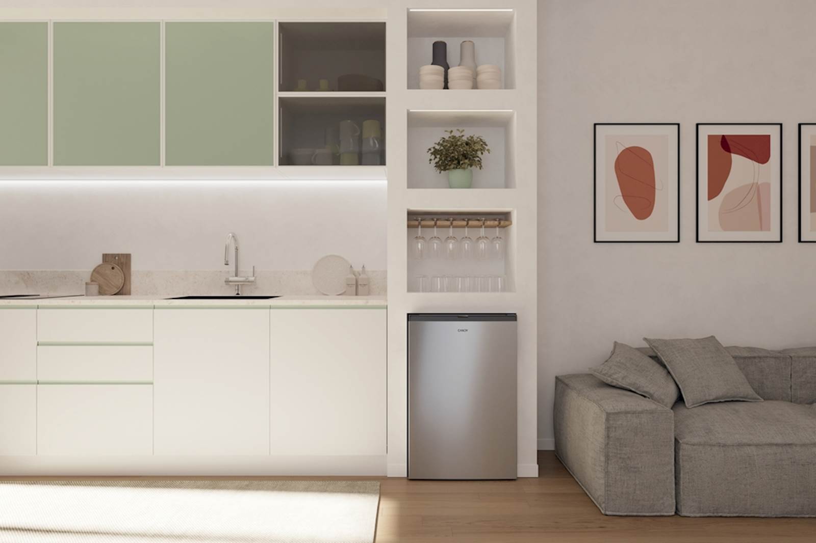 Hladilnik Candy CNOQ2S58EX 7