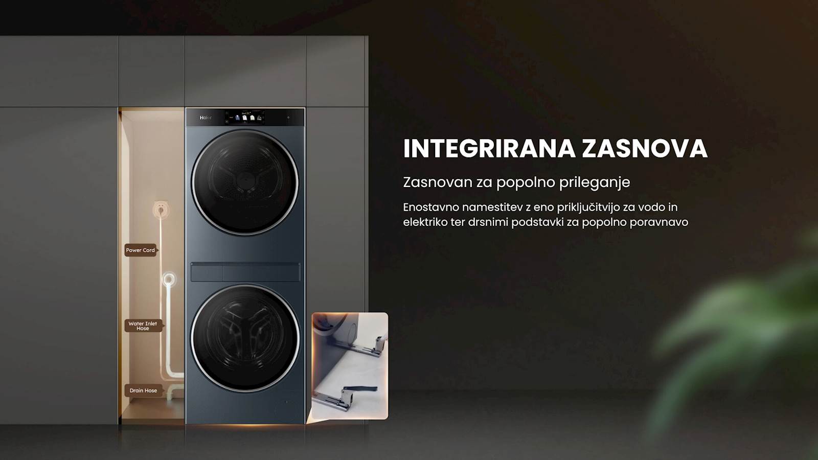 Pralni+sušilni stroj Haier CLC108-GNU1-S 10