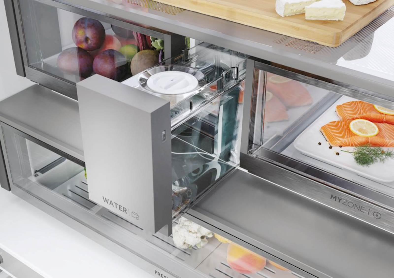 Francoski hladilnik Haier HFR79F19EFGK 7