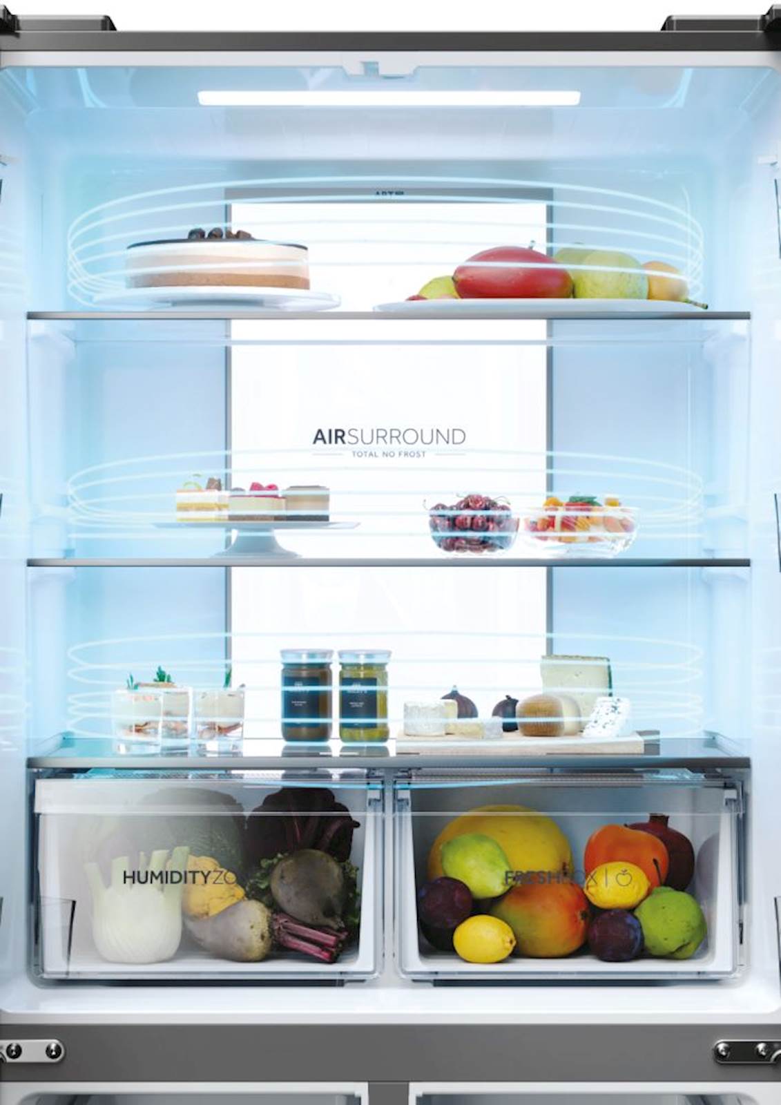 Francoski hladilnik Haier HCR7818DNMM 4