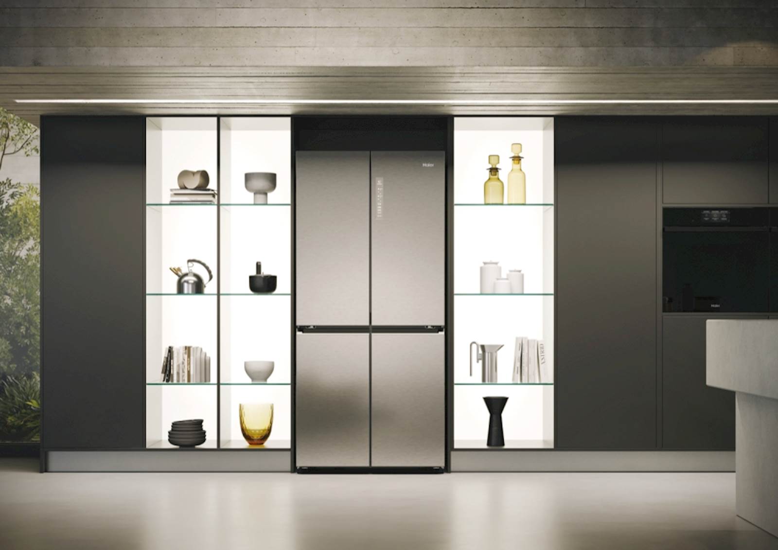 Francoski hladilnik Haier HCR7818DNMM 9