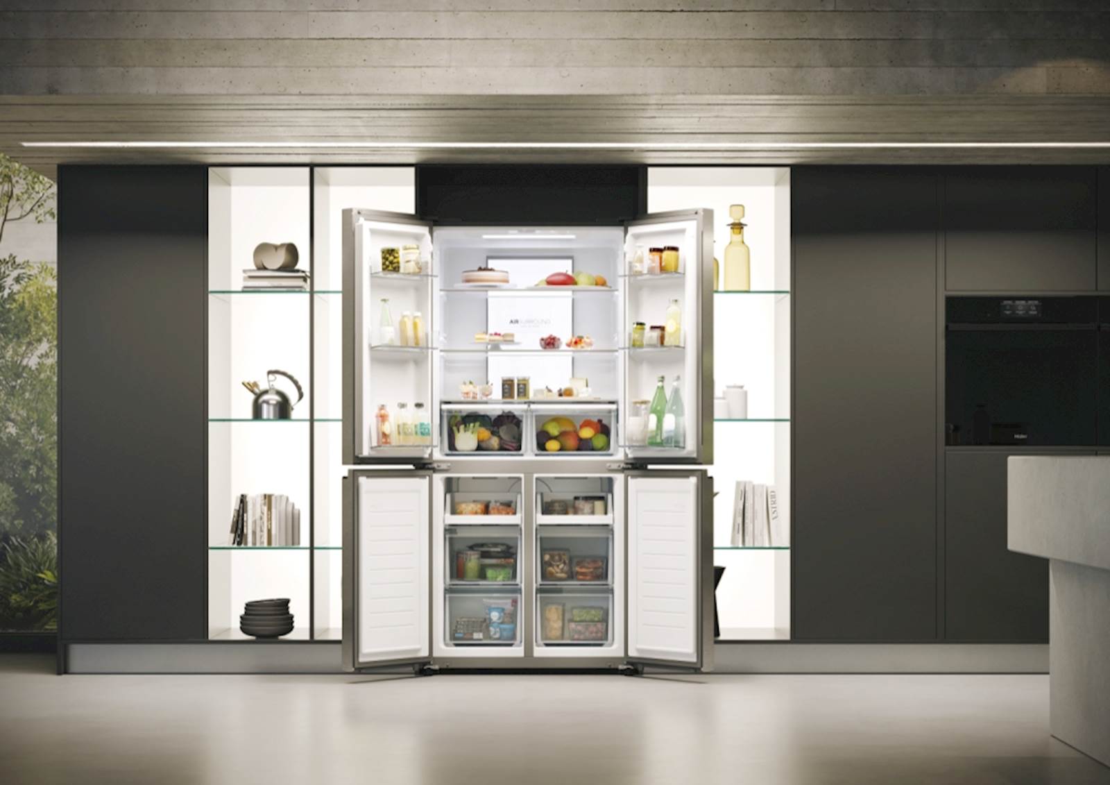 Francoski hladilnik Haier HCR7818DNMM 10