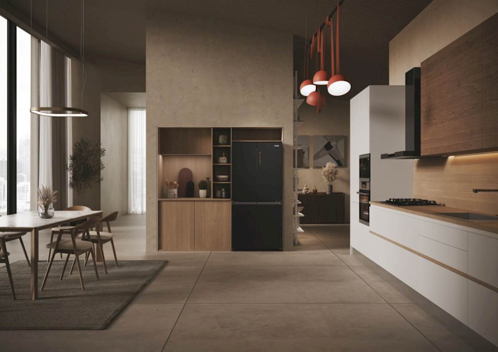 Francoski hladilnik Haier HCR3818ENPT 10