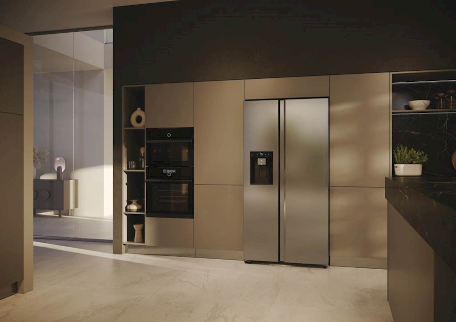 Ameriški hladilnik Haier HSW59F18EIMM 16