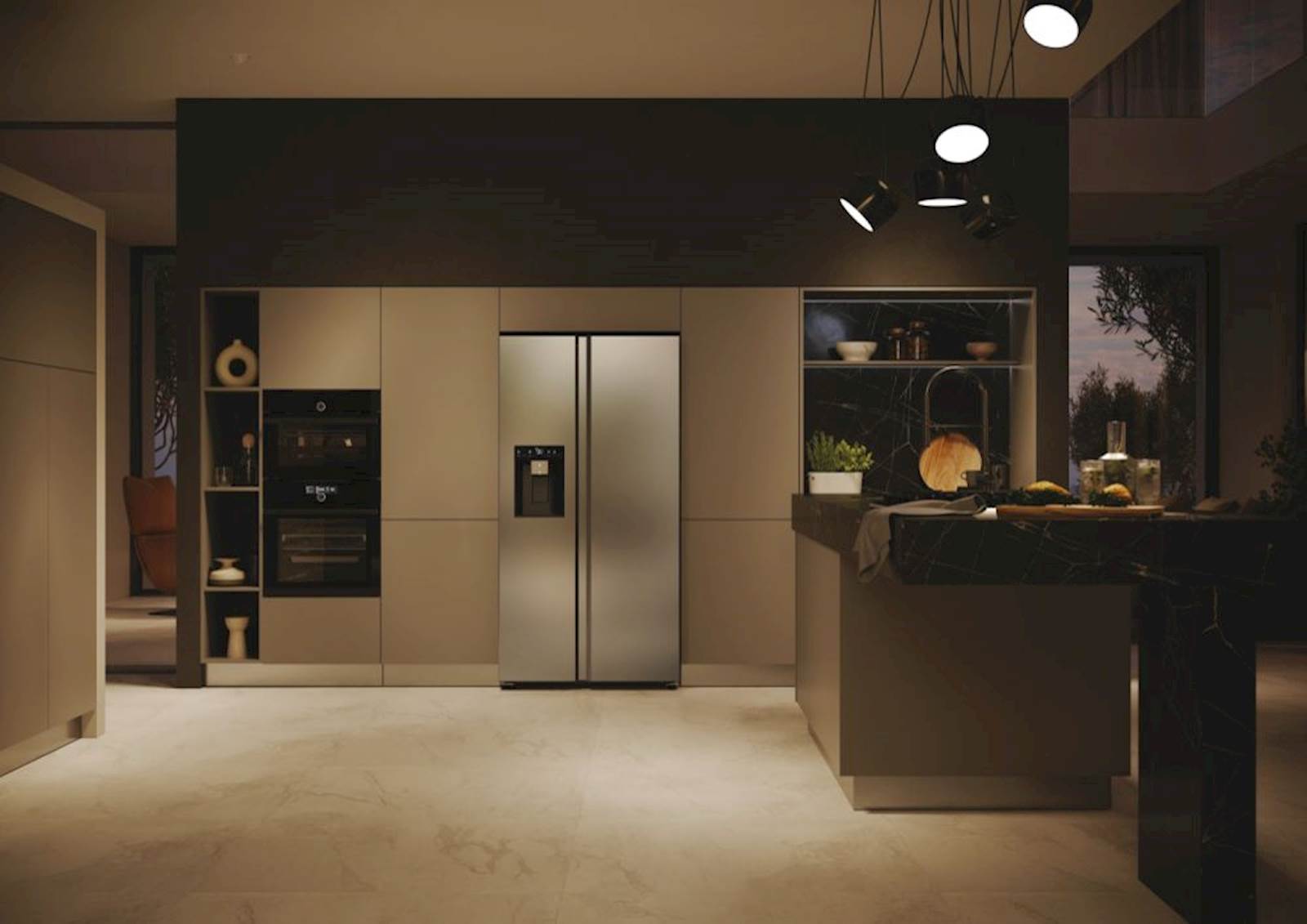 Ameriški hladilnik Haier HSW59F18EIMM 17