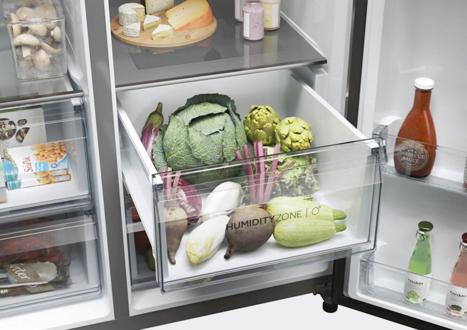 Ameriški hladilnik Haier HSW59F18EIMM 8