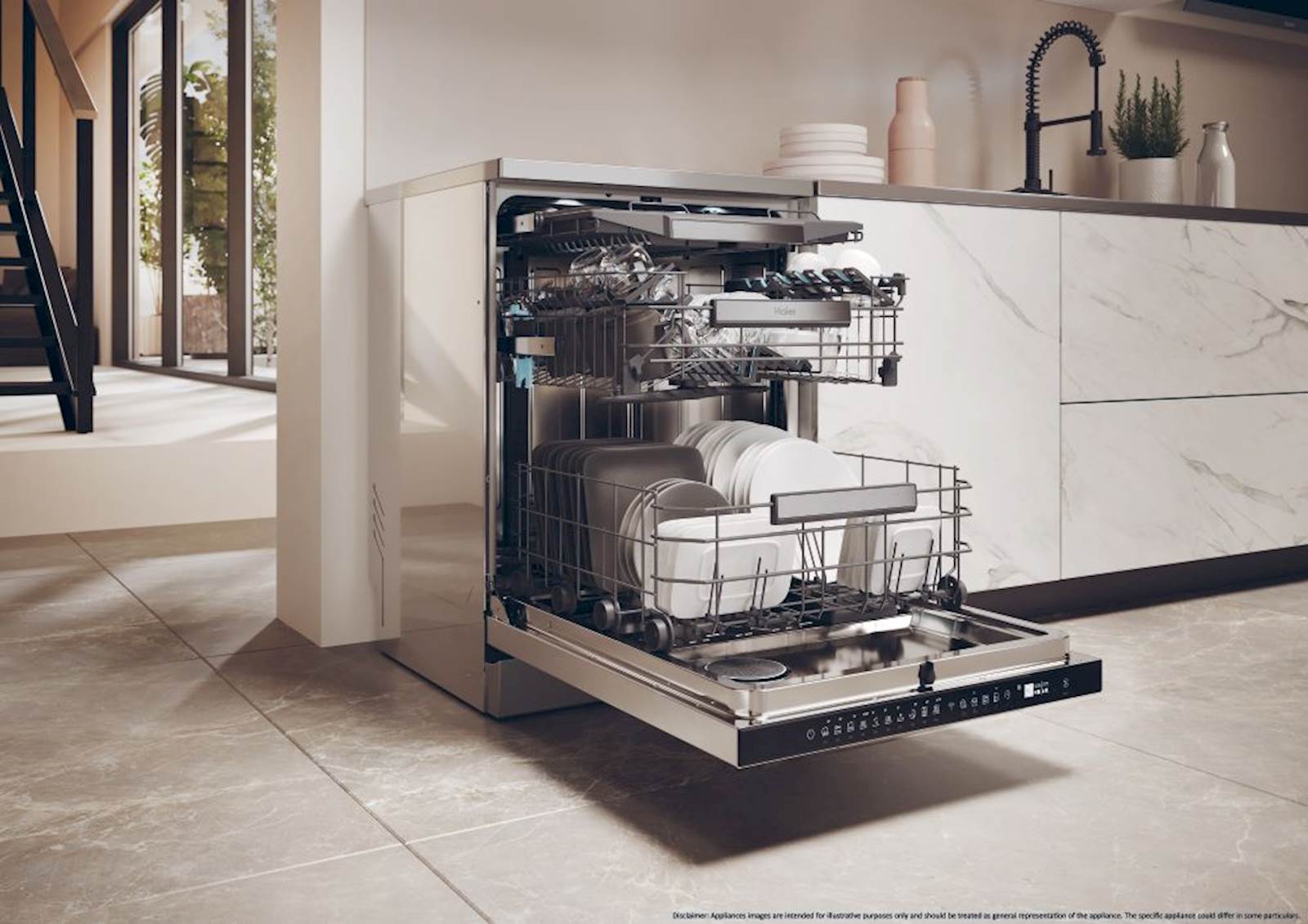 Pomivalni stroj Haier XF 4A4M4PDX 12