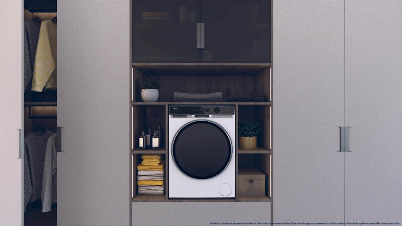 Pralno sušilni stroj Haier HWD100BD14397PUS 7