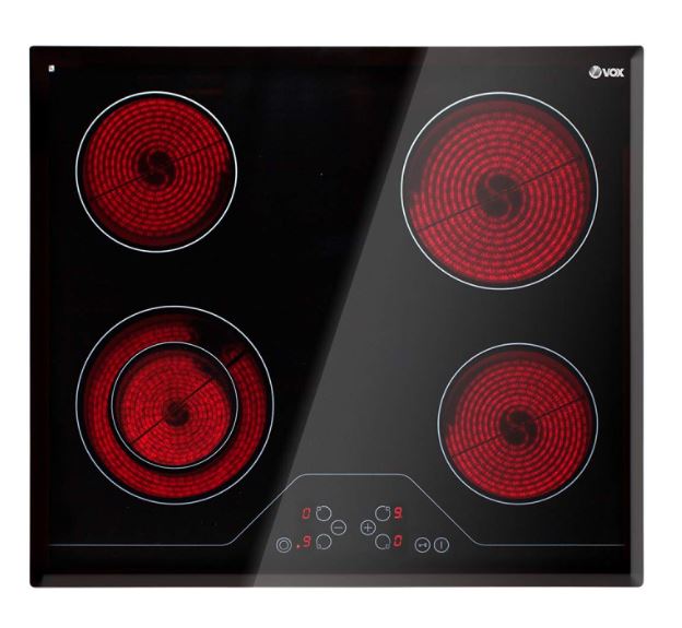 Steklokeramična plošča Vox EBC 410 DB 2