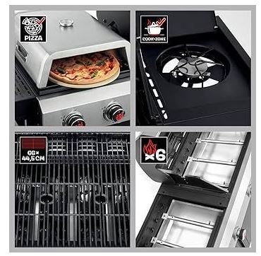 Plinski žar s pizza pečico Landmann Caliano 6.1  4