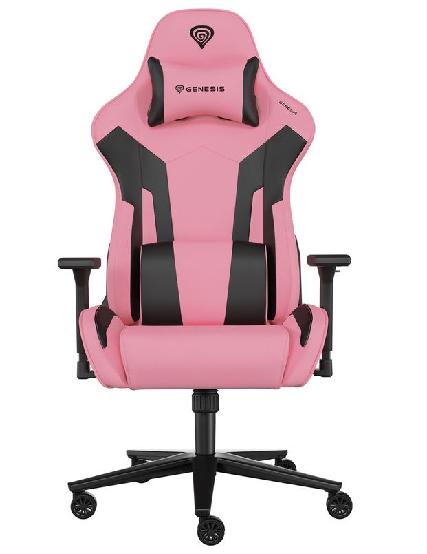 Gaming stol Genesis Nitro 720 - roza črn 1