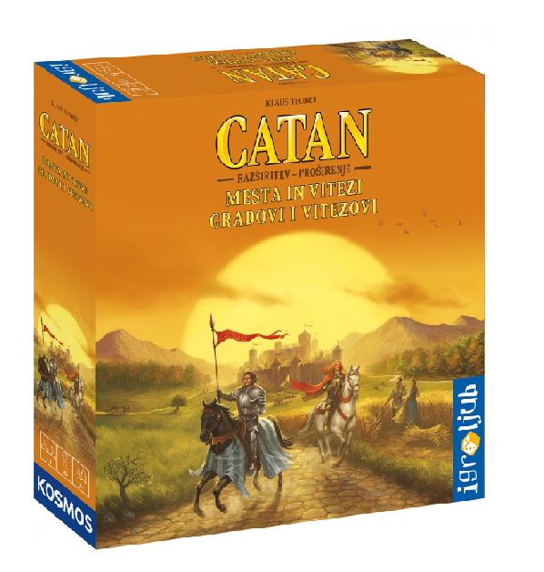 Družabna igra Catan - razširitev Mesta in vitezi 1