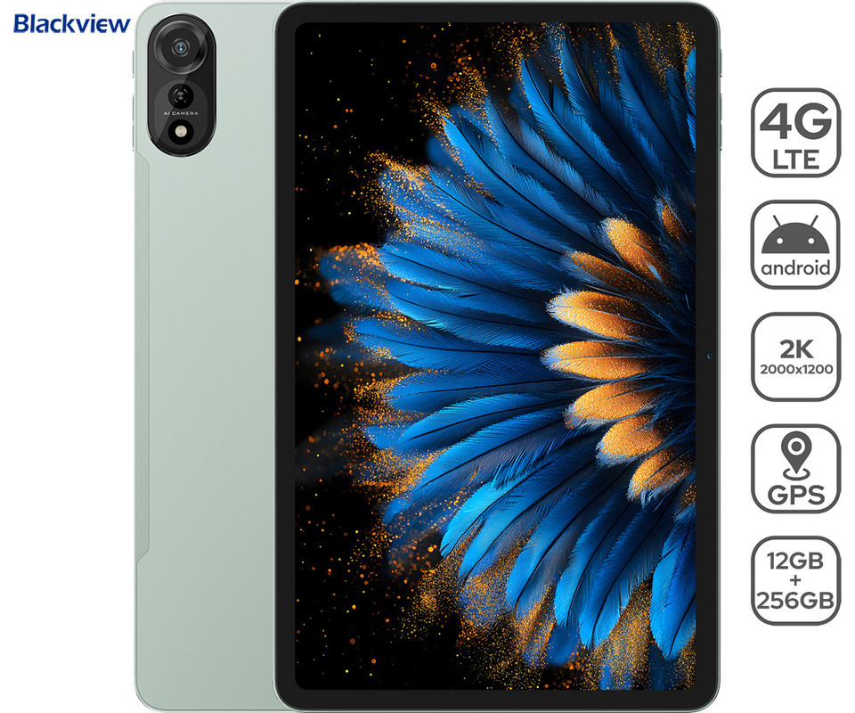 Tablični računalnik Blackview MEGA 2 LTE - zelen 1
