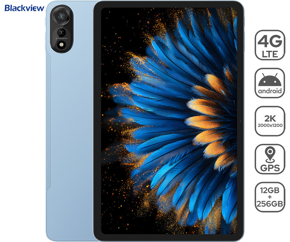 Tablični računalnik Blackview MEGA 2 LTE - moder  1